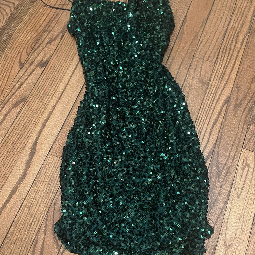 Green Sequin Dress Windsor